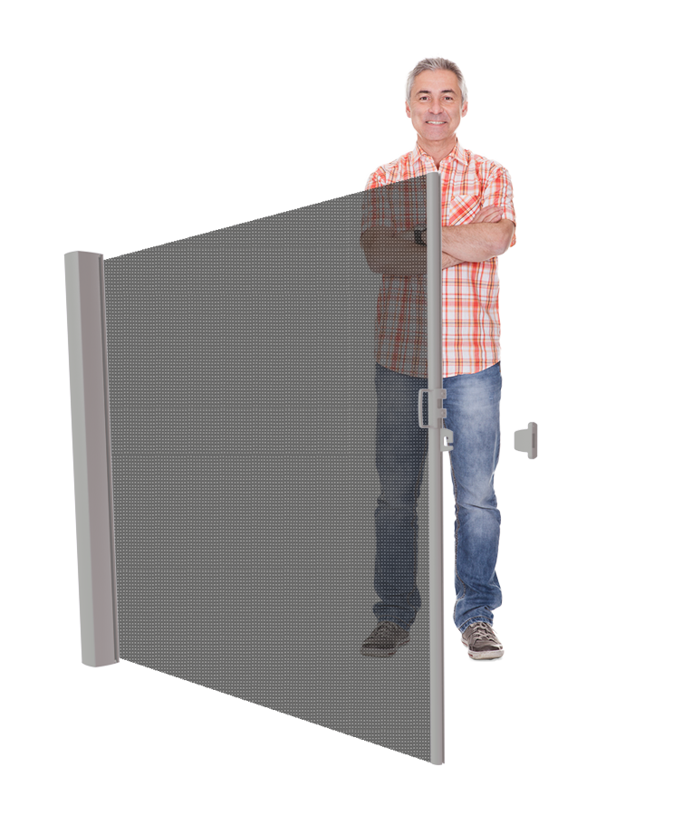 Windscherm - extra doorzichtig  ≤185 cm.