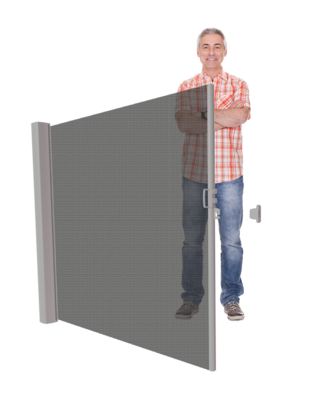 Windscherm - extra doorzichtig  ≤185 cm.