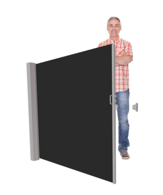 Windscherm - extra privacy ≤185 cm.