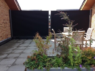 Windscherm - extra privacy +185 cm.