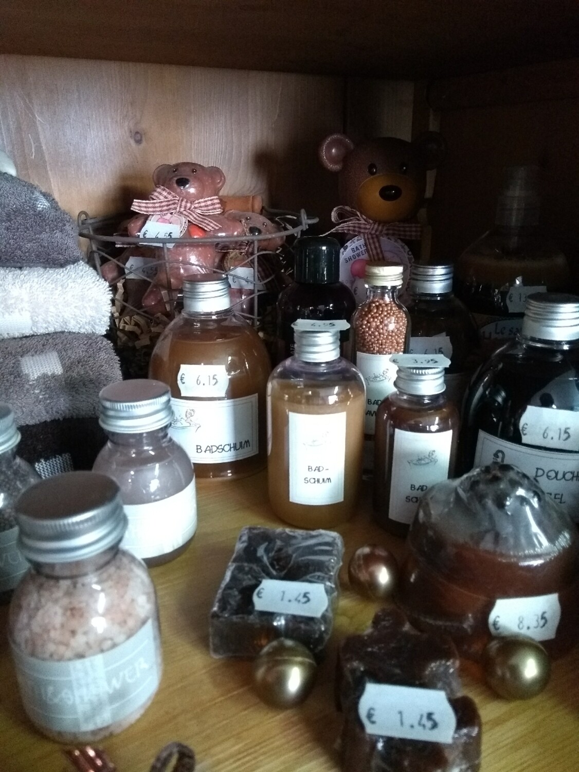 Badproducten bruin