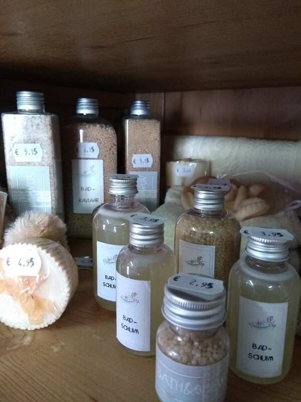 Badproducten beige