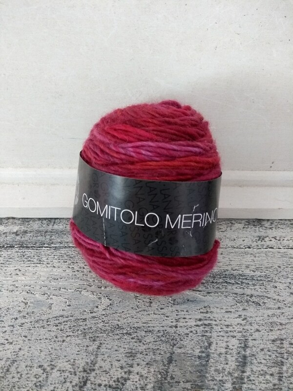Gomitolo Merino Bordeaux Paars