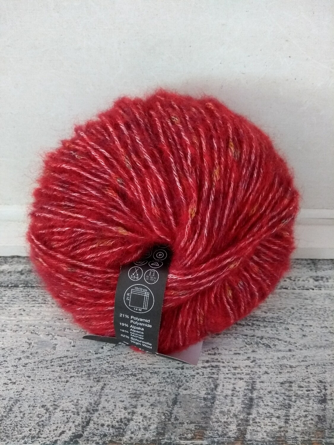 Lala Berlin Fluffy Bordeaux
