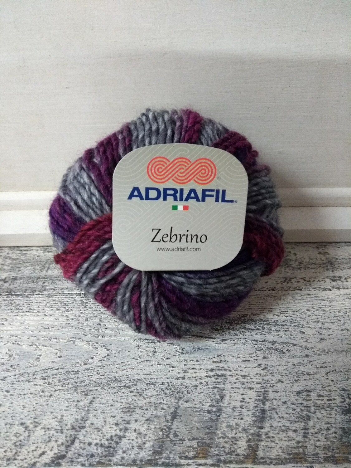 Zebrino Paars Grijs Blauw
