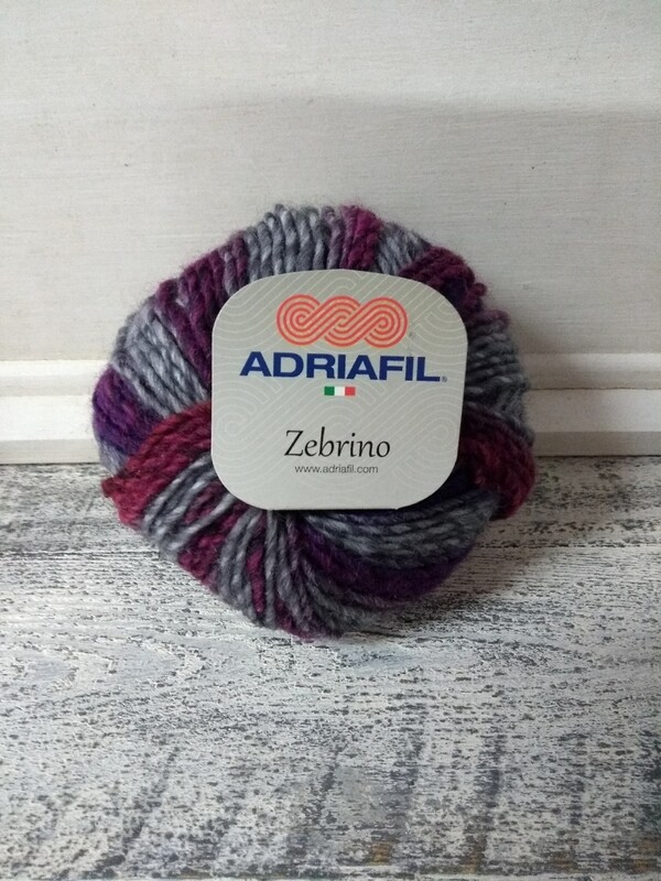 Zebrino Paars Grijs Blauw