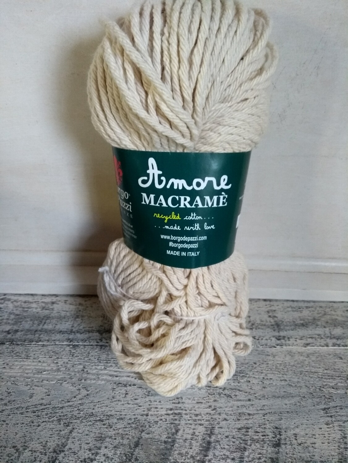 Amore Macramé Ecru