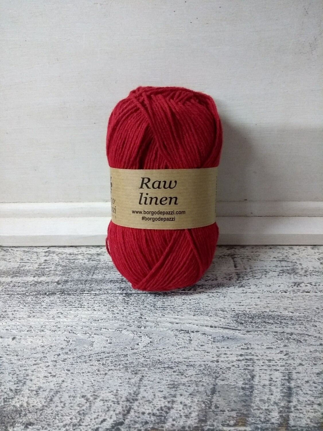 Raw Linnen Rood