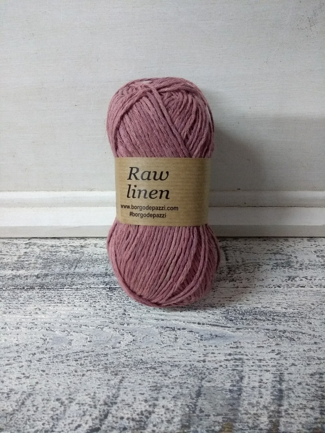 Raw Linnen Vieux Roze