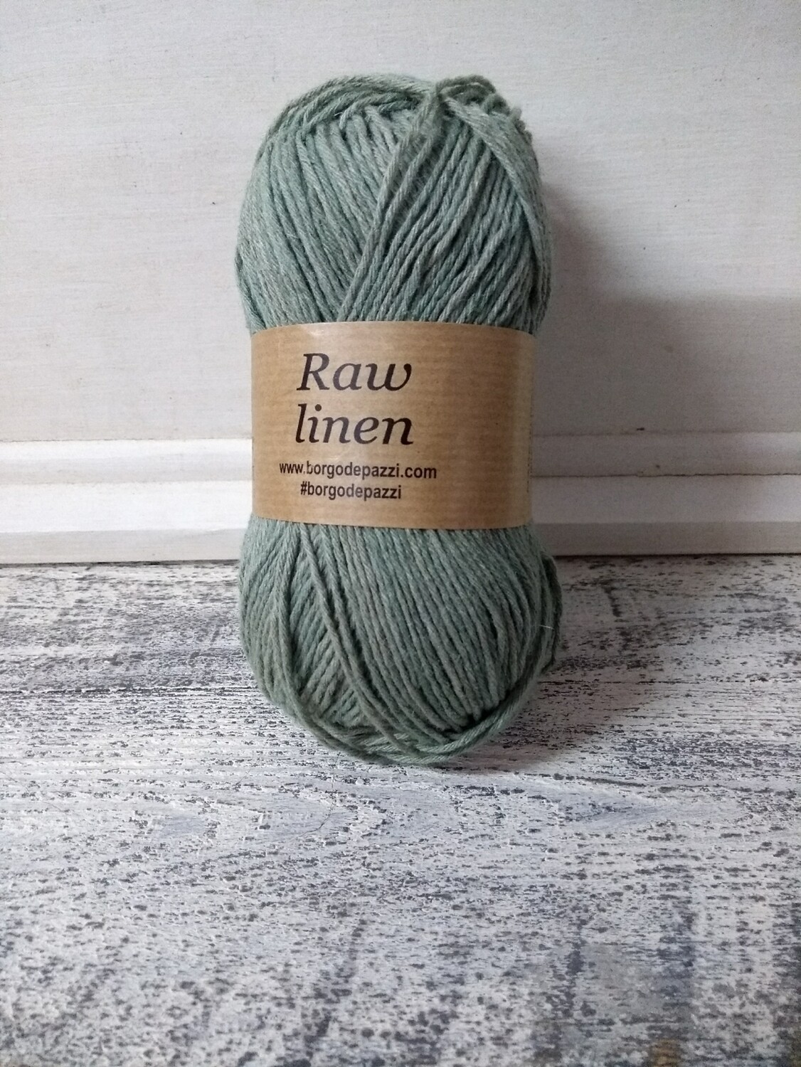 Raw Linnen Groen