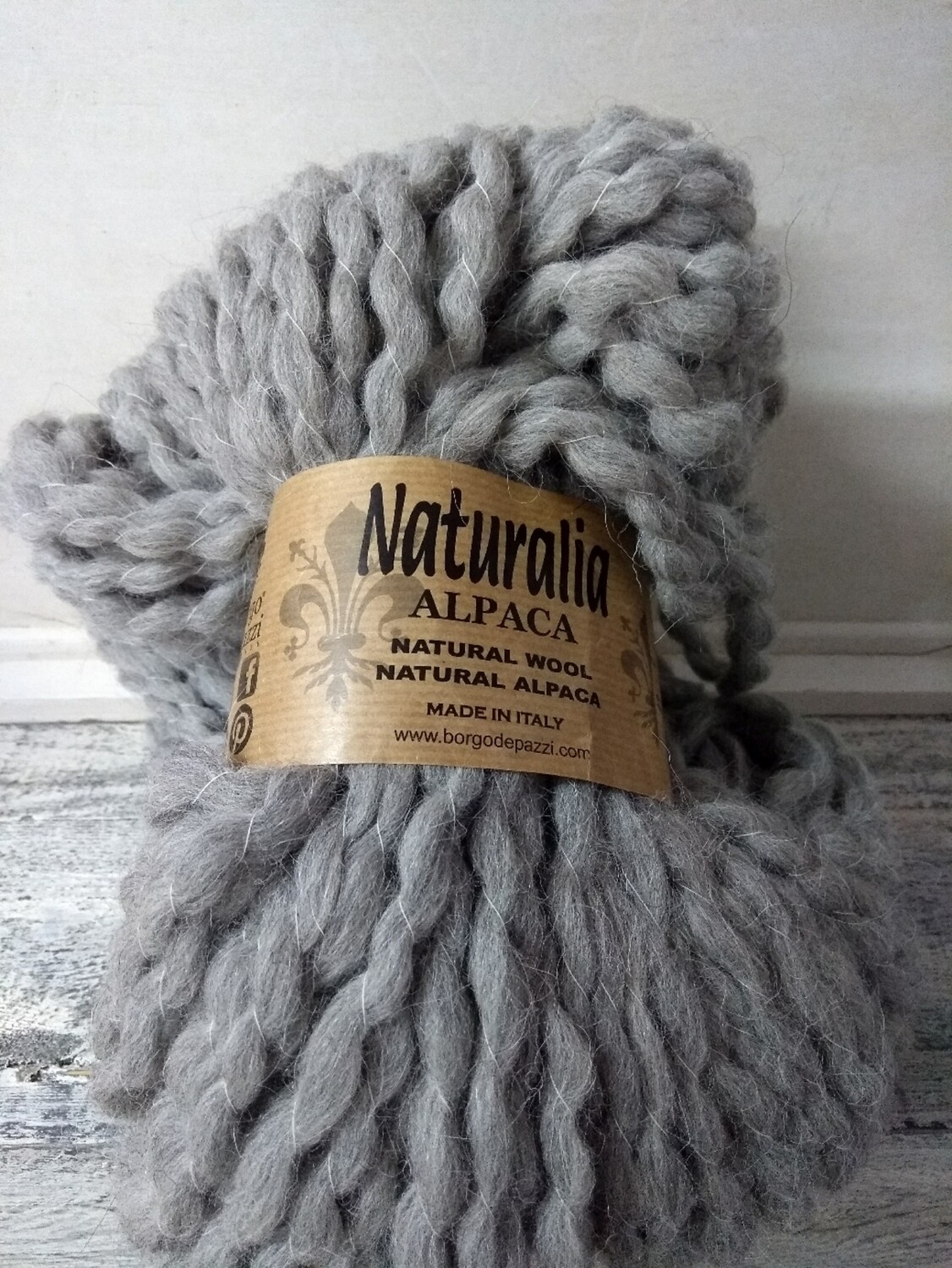 Naturale Alpaca Grijs