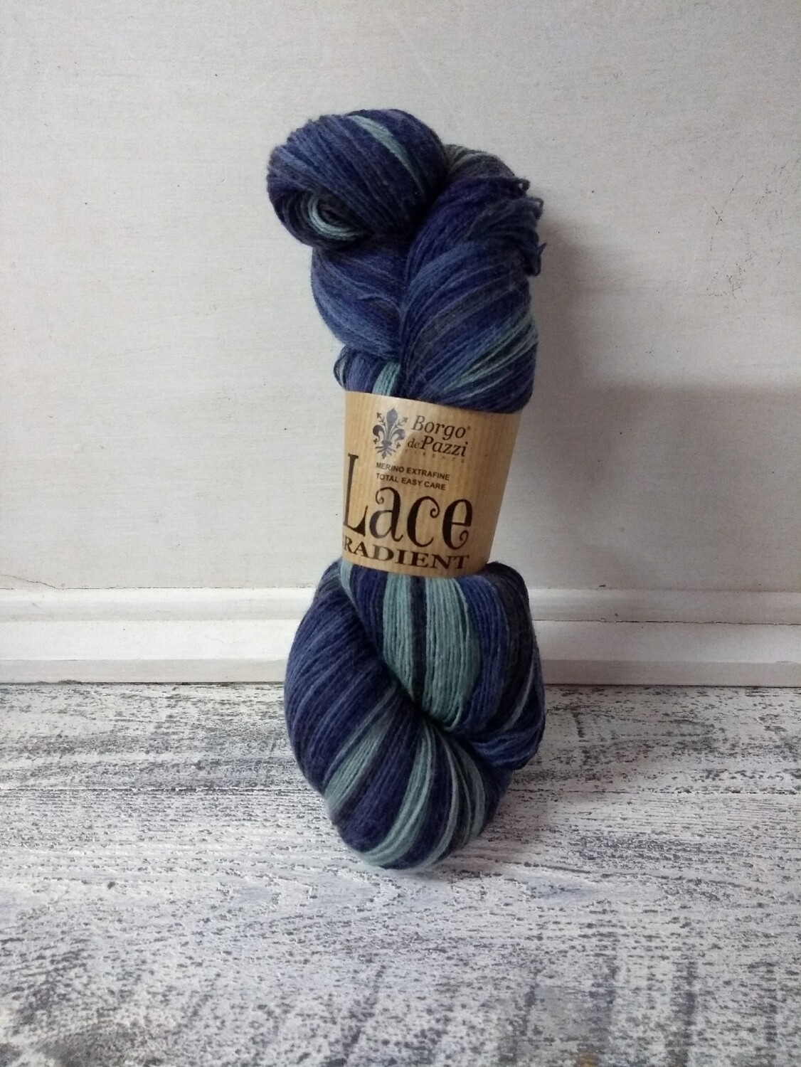 Lace Gradient Blauw Groen