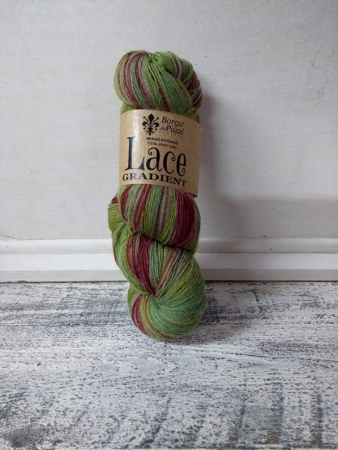 Lace Gradient Groen Bordeaux