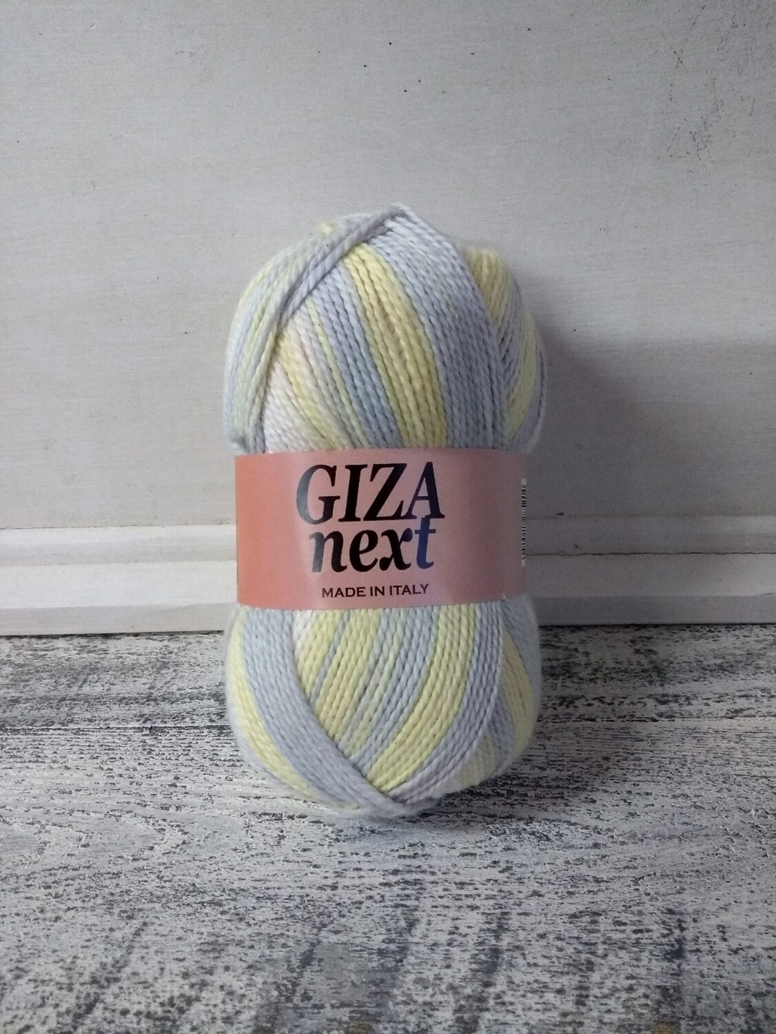 Giza Next Ecru Geel Blauw