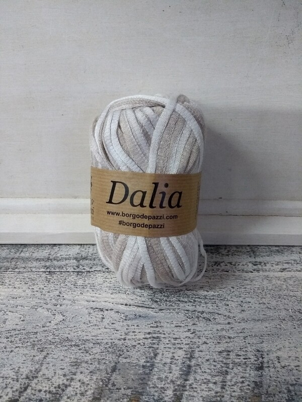 Dalia Print Ecru Beige