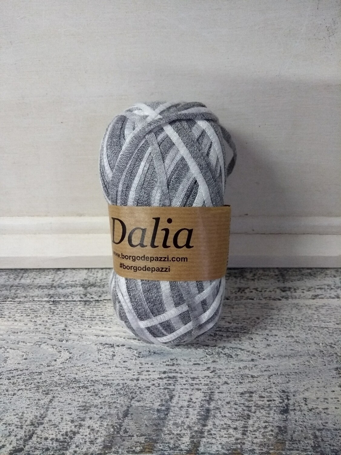 Dalia Print Ecru Grijs