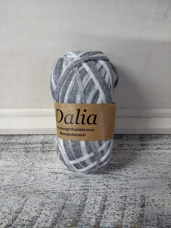 Dalia Print Ecru Grijs