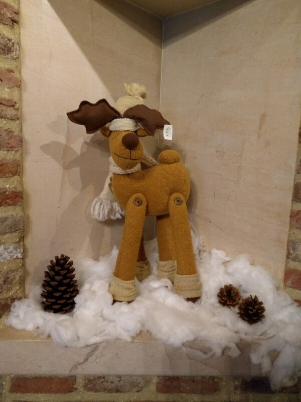 Rendier beige groot
