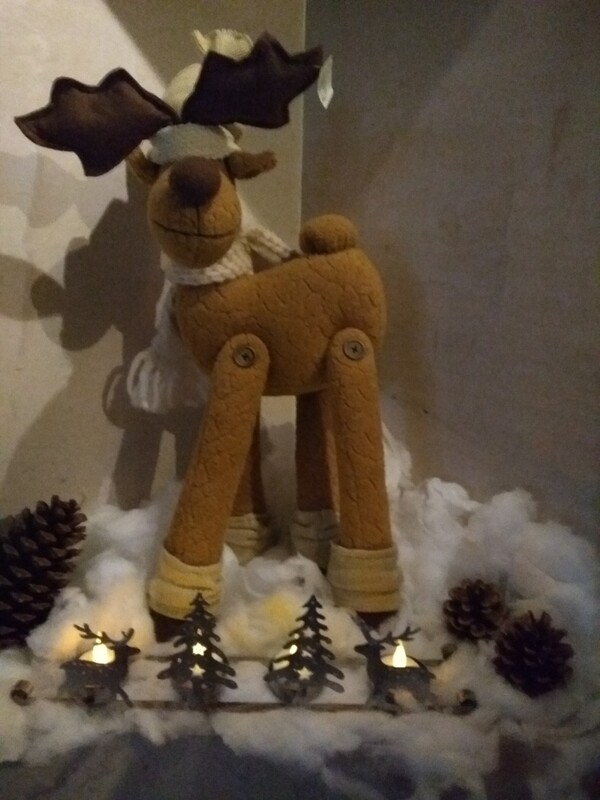 Rendier beige groot
