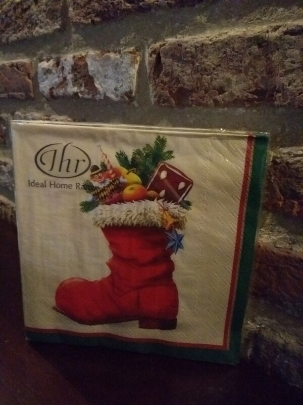 Servietten groot kerst