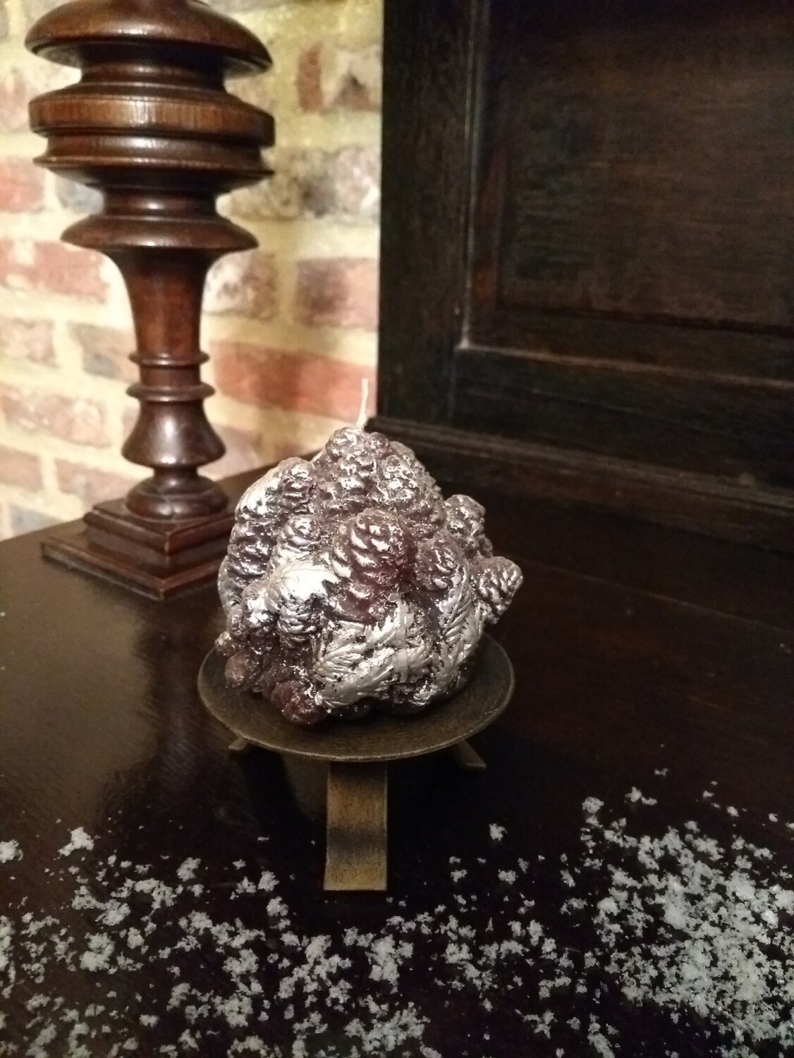 Kaars Dennenappel