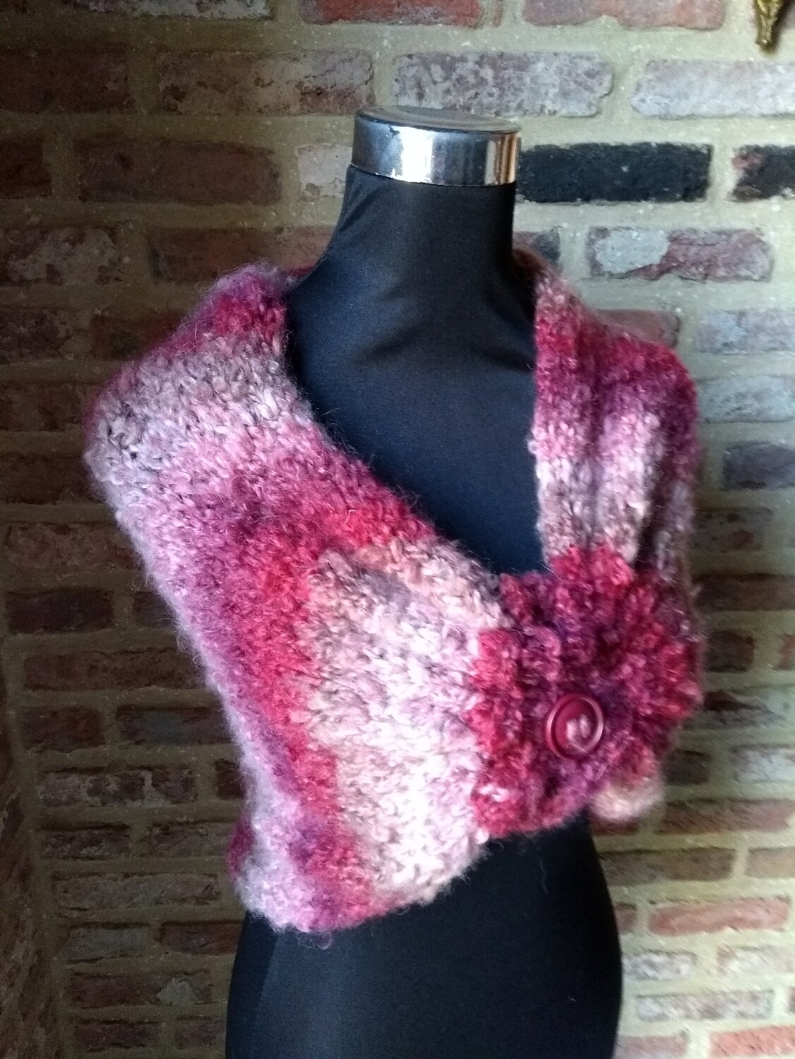 Schouderwarmer Roze