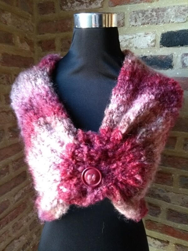 Schouderwarmer Roze