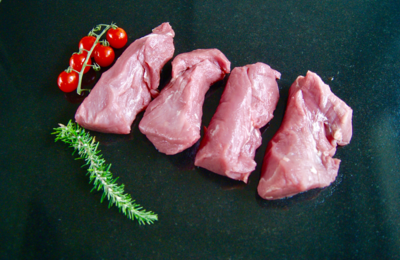 Varkenshaas of kophaas  250 gram voor € 3,75