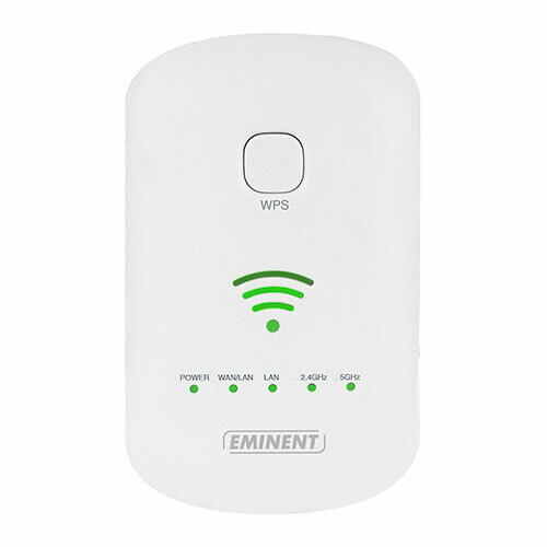Eminent WiFi repeater, AC1200 dual band