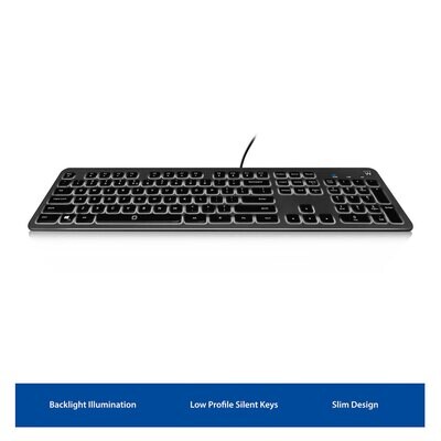 Ewent USB toetsenbord met achtergrondverlichting