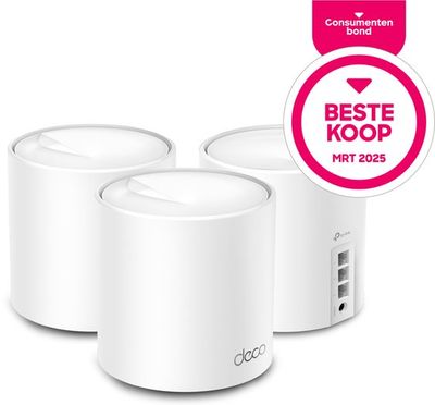 TP-Link Deco X50 Mesh Router/Accespoint - set van 3