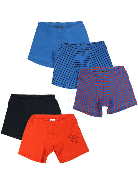 Schiesser - 5-pack jongens boxers - Meerkleurig