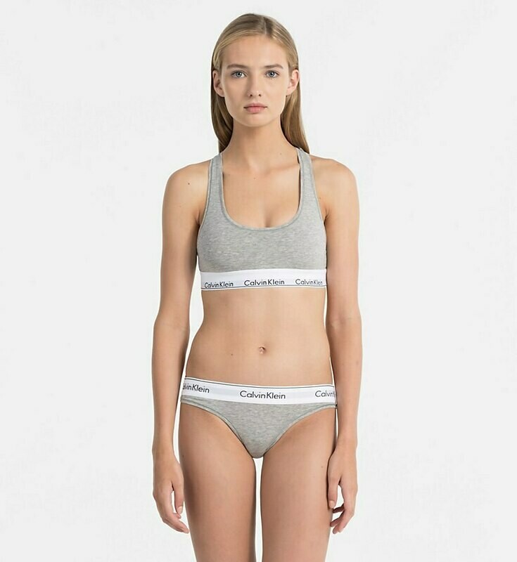 Calvin Klein - Bralette Modern Cotton - Grijs