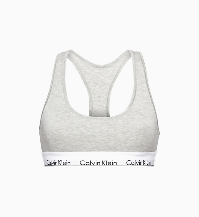 Calvin Klein - Bralette Modern Cotton - Grijs