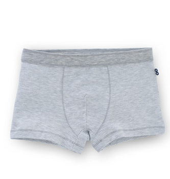Woody Jongens Short Grijs/Wit Streep