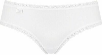 Sloggi - 24/7 Cotton Lace Dames Hipster - Wit