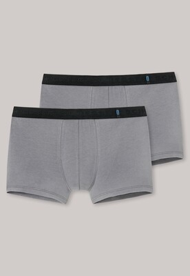 Schiesser - Short 2-pack grijs - 95/5
