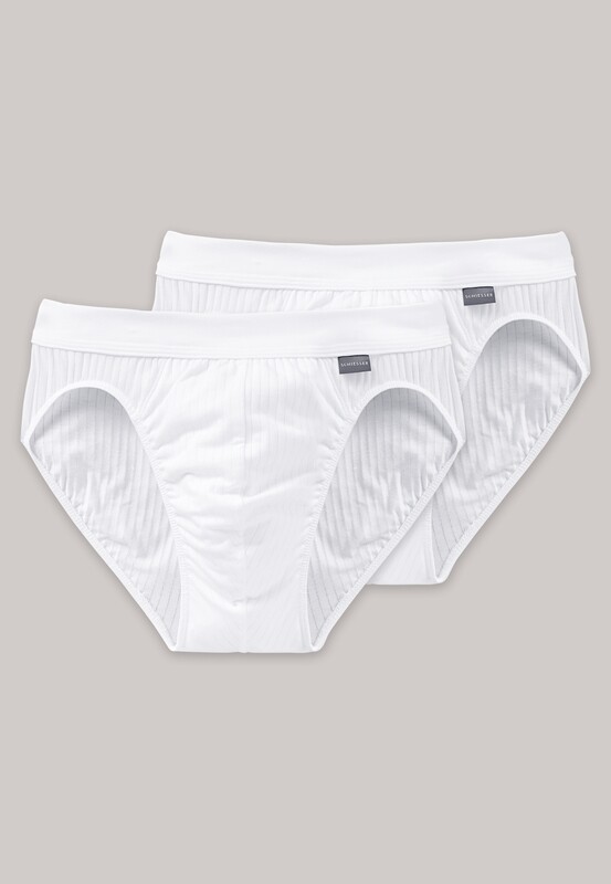 Schiesser  Rioslip 2-pack wit - Authentic