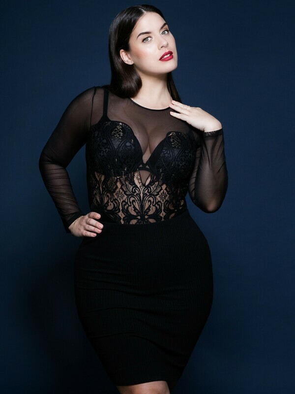 Sapph - Body Sauvage - zwart*