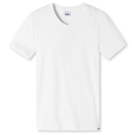 Schiesser -  Long Life Cotton Heren Ondershirt - wit
