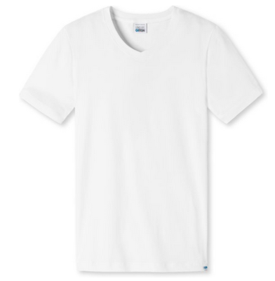 Schiesser -  Long Life Cotton Heren Ondershirt - wit