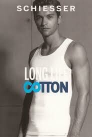 Schiesser - Long Life Cotton singlet - zwart