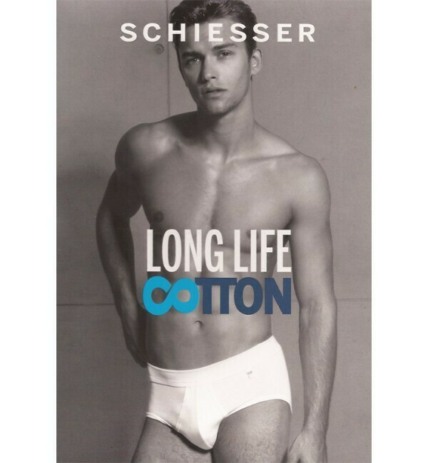 Schiesser - Long Life Cotton sportslip - wit