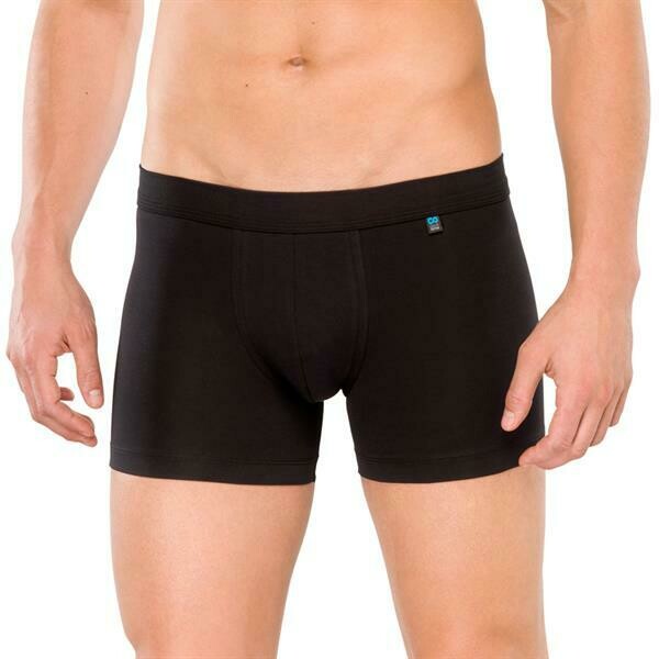 Schiesser -  Long Life Cotton boxershort (long) - zwart