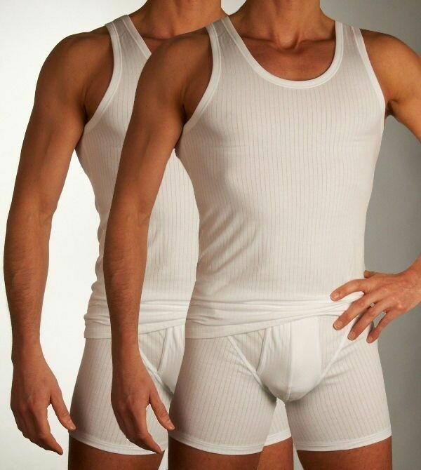 Schiesser  Onderhemd 2-pack WIT - Authentic