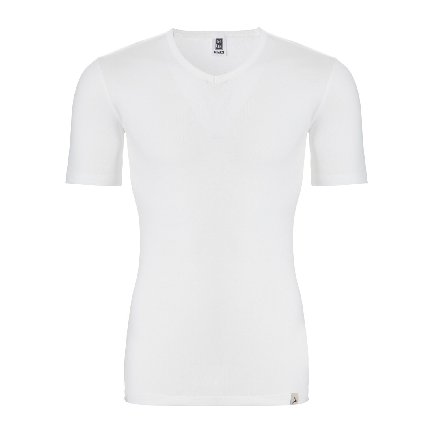 TEN CATE Heren Thermo V-shirt wit