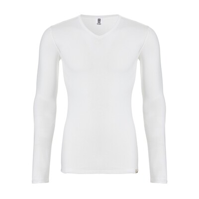 TEN CATE Heren Thermo V-shirt wit