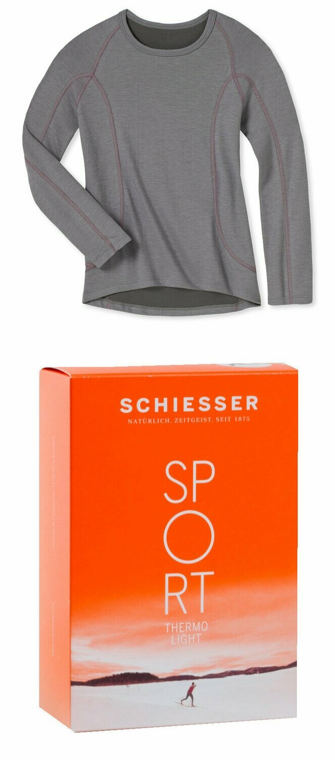 Schiesser - Thermo Shirt lange mouwen pink GIRLS