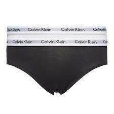 Calvin Klein Girls slips (2-pack) wit en zwart