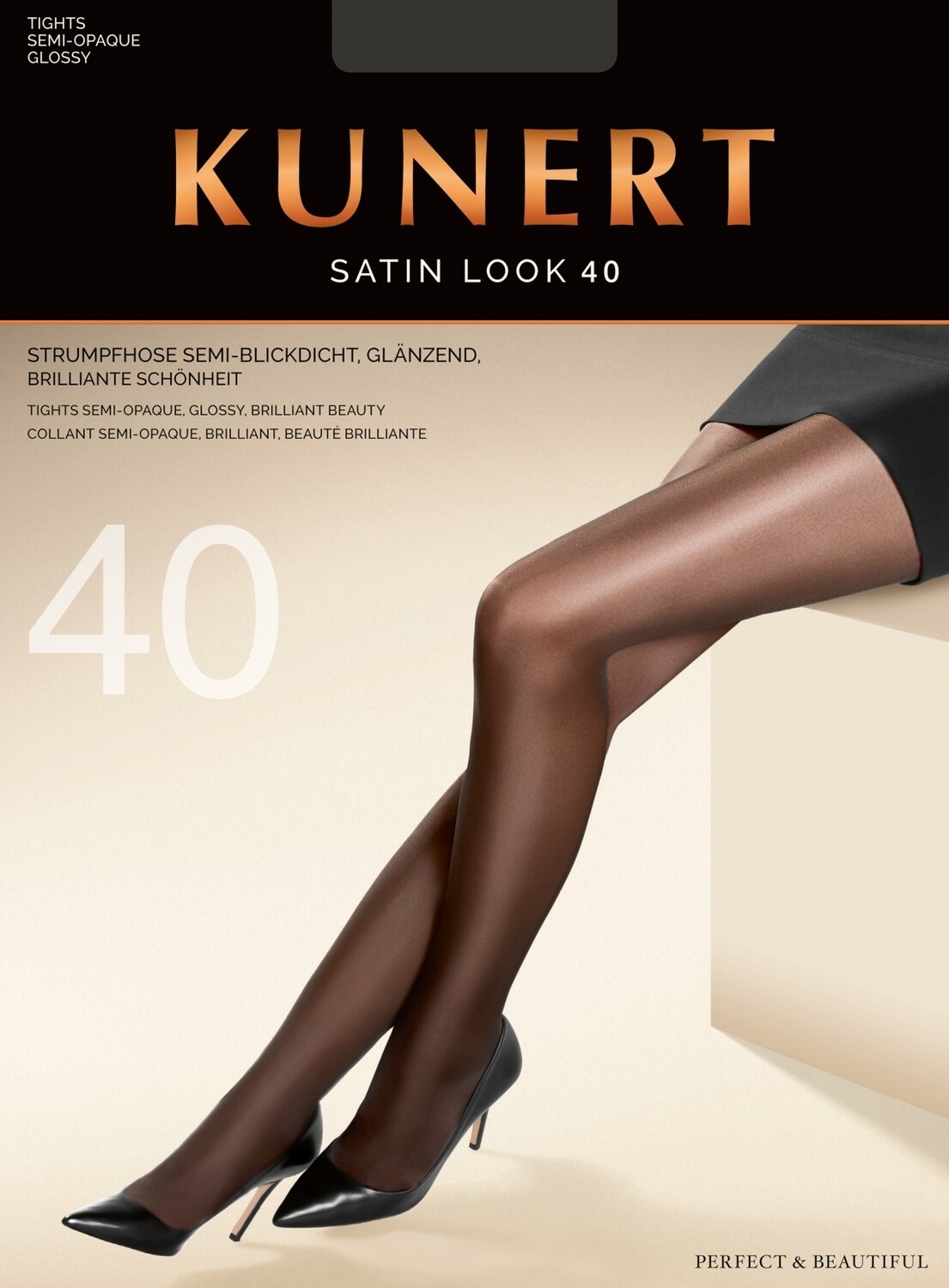 Kunert Satin Look 40 Panty marine